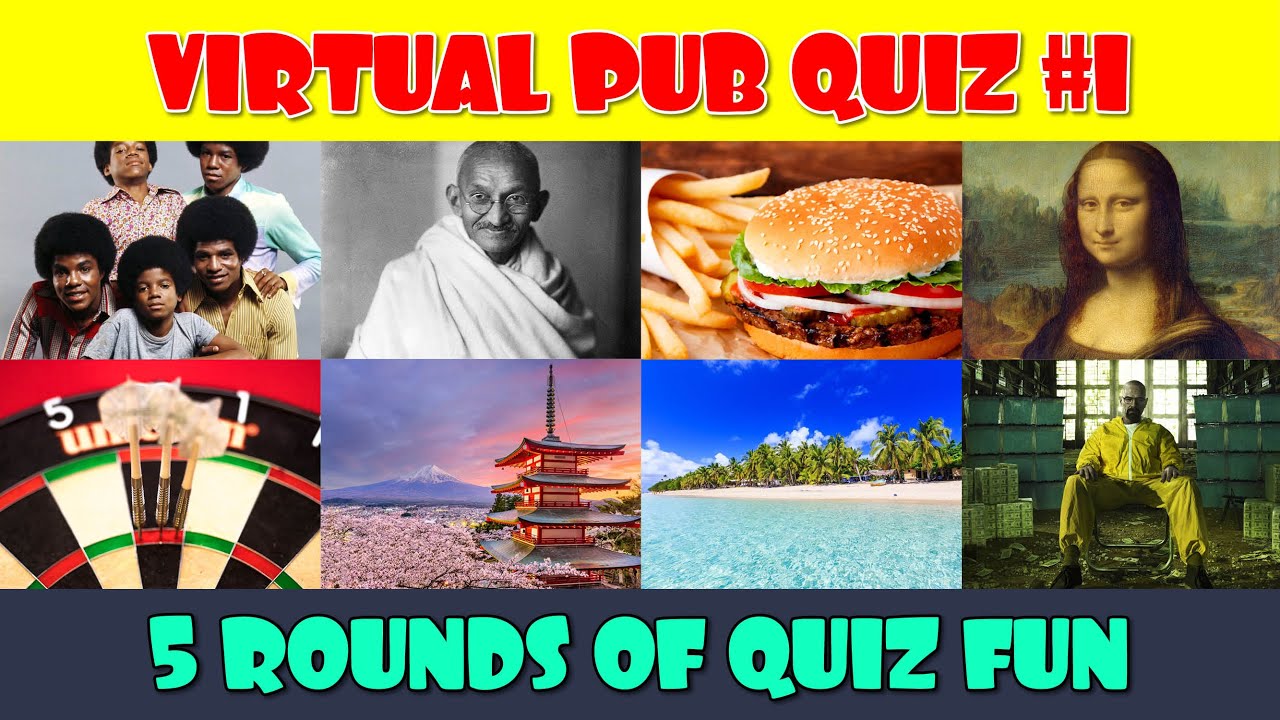 Trivia Pub Quiz (Part 1) - The Quiz Channel's Virtual Pub Quiz Series