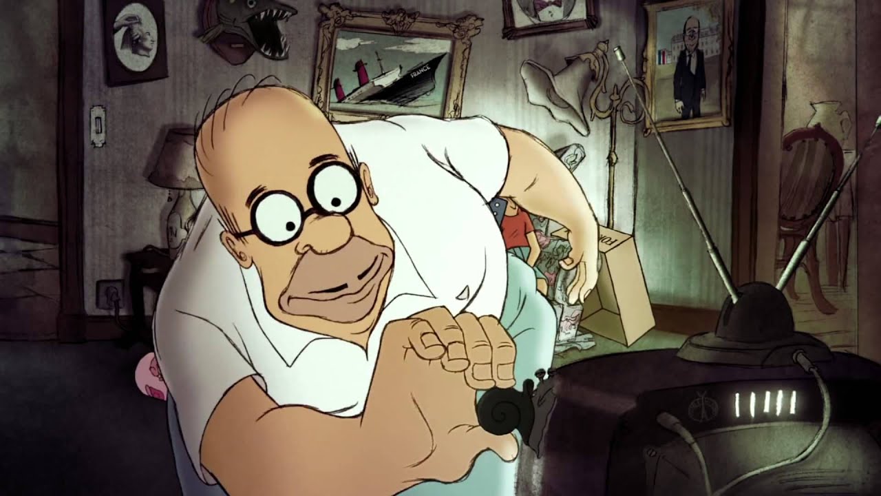 Chomet Couch Gag in The Simpsons 🎬
