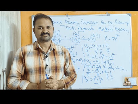 Conversion of Finite Automata to Regular Expression using Arden's Theorem |  Construct  | TOC | FLAT