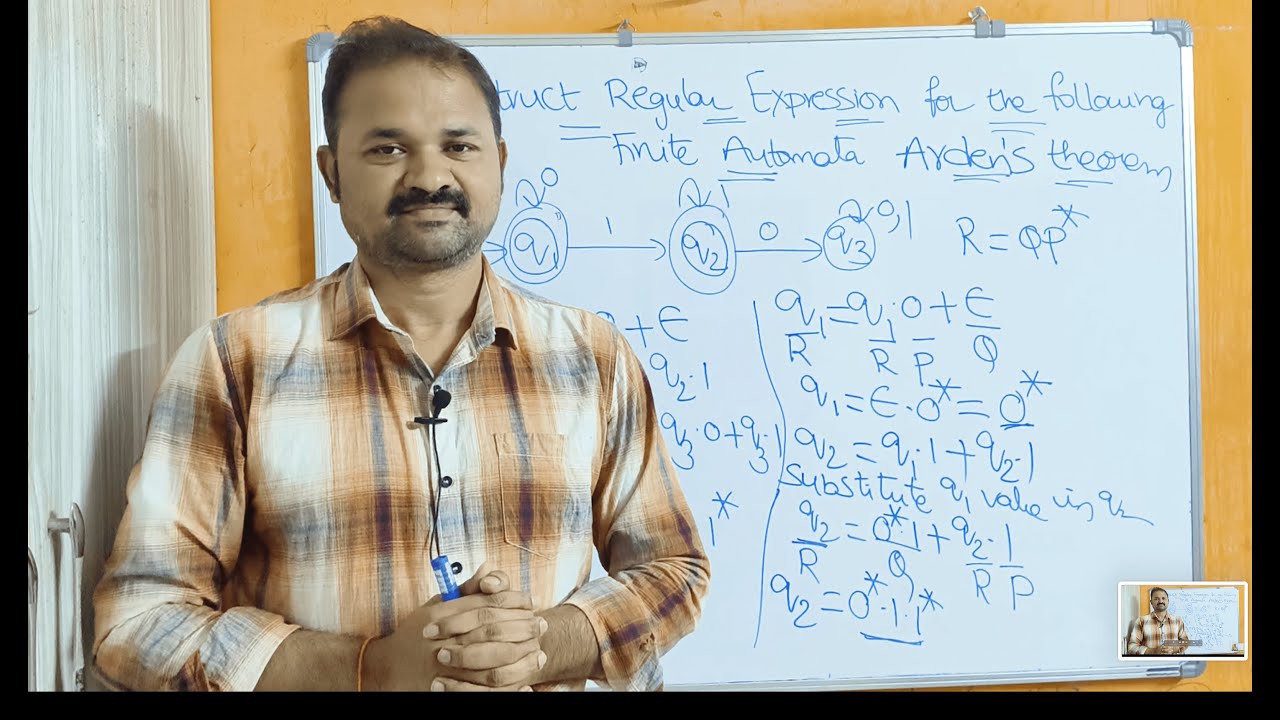 Convert Finite Automata to Regular Expressions Using Arden's Theorem | Step-by-Step Guide