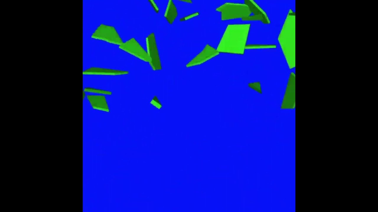 Glass Breaking Screen Effect for Editing