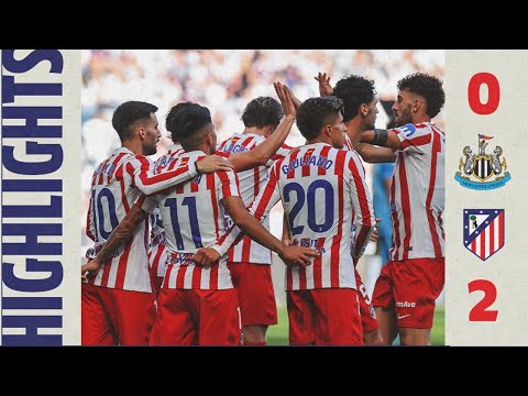 HIGHLIGHTS | Newcastle 0-2 Atlético de Madrid | ⚽ Julián Alvarez & Griezmann | Friendly match