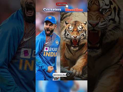 Cricketers on Power Animals 💪 #shorts #cricket #viratkohli