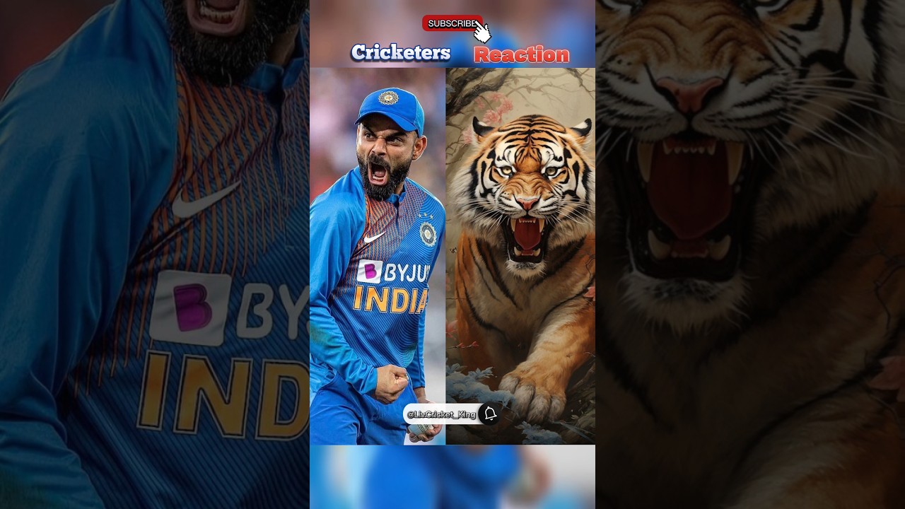 Cricketers Reveal Their Power Animals πΎ | Virat Kohli & More #Shorts