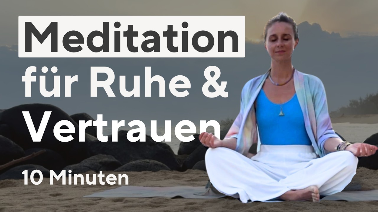 Geführte Meditation gegen Stress & Ängste | 10 Min