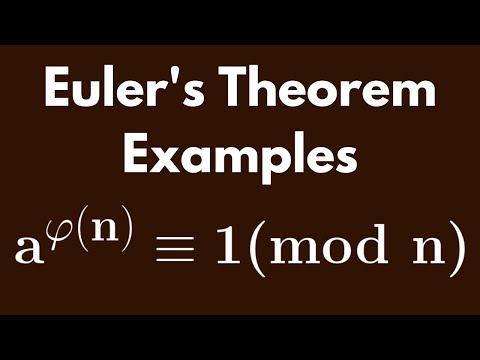 Number Theory | Euler's Theorem Example 1