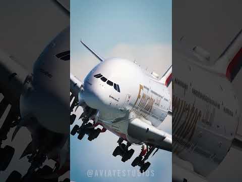 Checkout the Emirates A380-800! #shorts