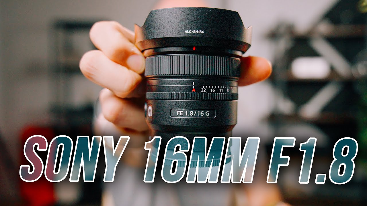 Sony 16mm f1.8 G 📸 Un gran angula compacto, ligero y luminoso