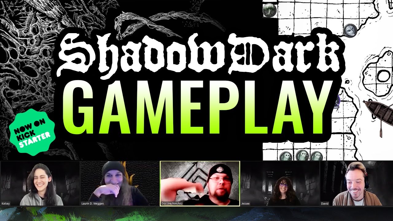 Watch a Live Shadowdark RPG Session 🎲 – Fully Funded Kickstarter Inside!