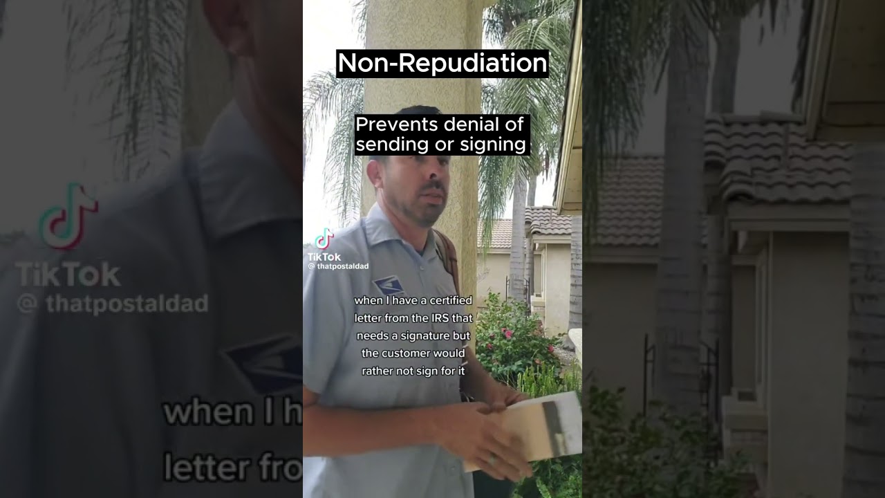 Non Repudiation