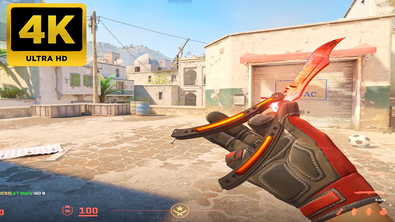 Counter Strike 2 -  Dust 2 - Full Gameplay