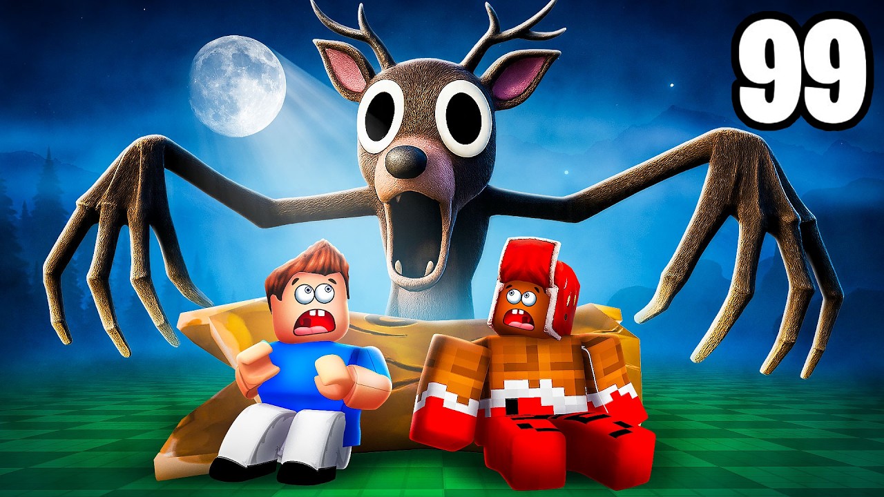 99 Дней В Диком Лесу в Roblox! 😱