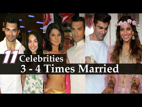 Bollywood Marriages: 11 Bollywood Stars Who Married 3 Or More Times | Secret Marriage | Full List |