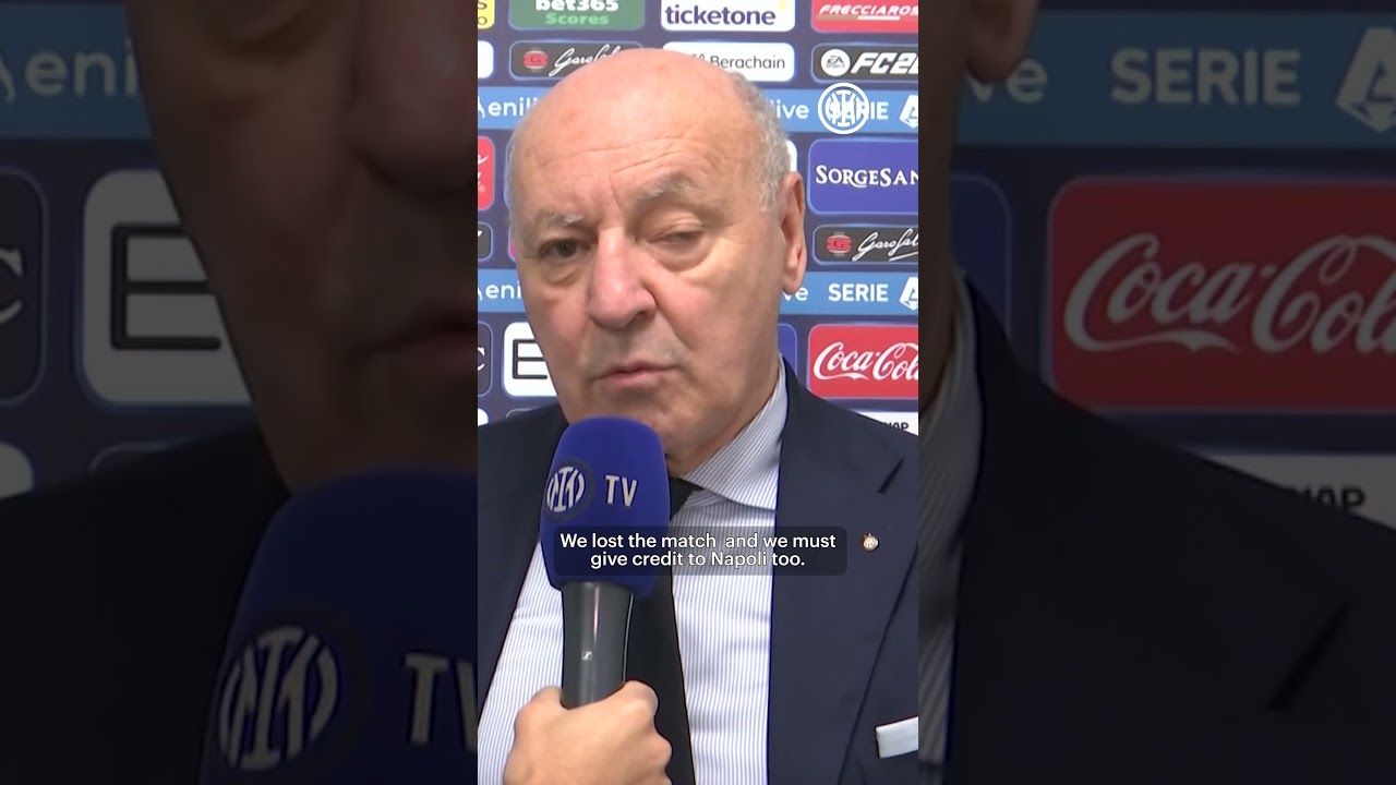 Inter CEO Giuseppe Marotta Shares Insights After Napoli-Inter Match β½