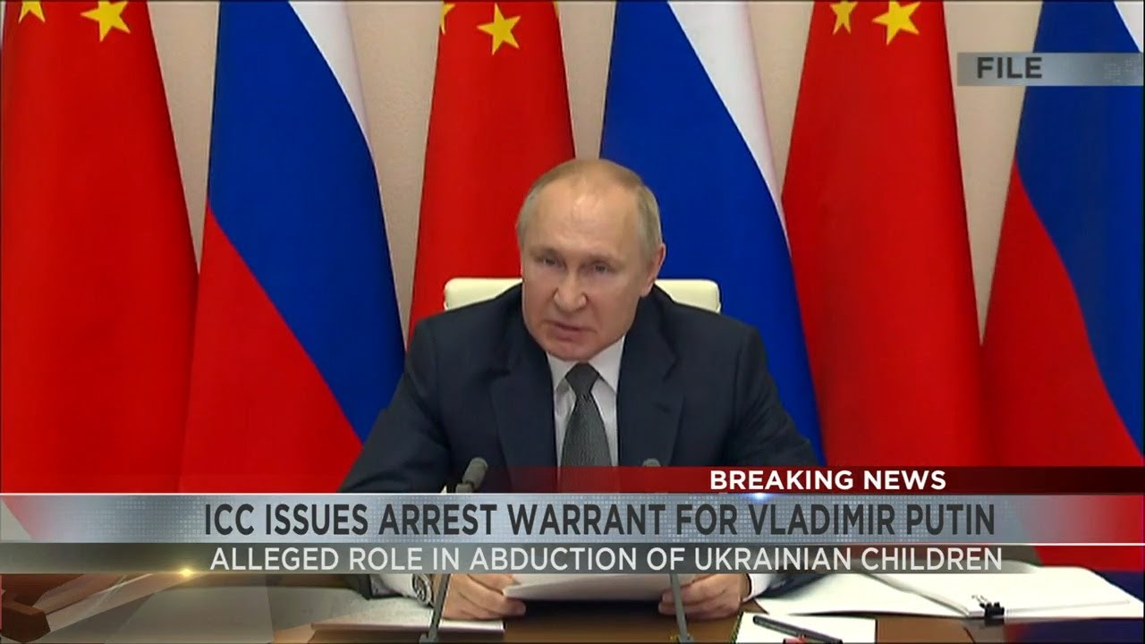ICC Issues Arrest Warrant for Putin Over Ukraine War Crimes