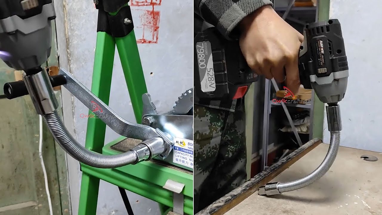 Electric Wrench Sleeve | Universal Extension Rod Demonstration 2022 - Performance Review