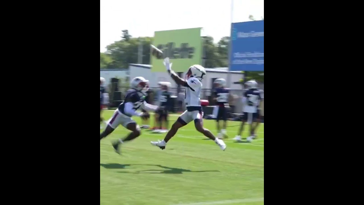 Drake Maye and DeMario 'Pop' Douglas Shine in Patriots Training Camp β¨