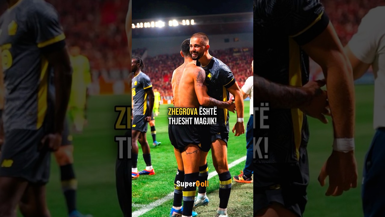 Zhegrova's Stunning Goal Against Atletico Madrid ⚽