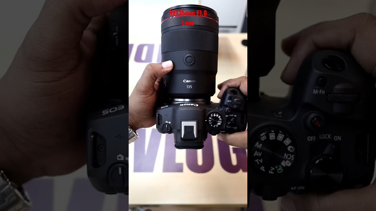 Canon RF135mm F1.8L IS USM Lens Features & Custom Buttons 📷