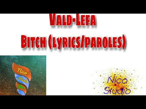 Vald Lefa Bitch (lyrics/paroles)