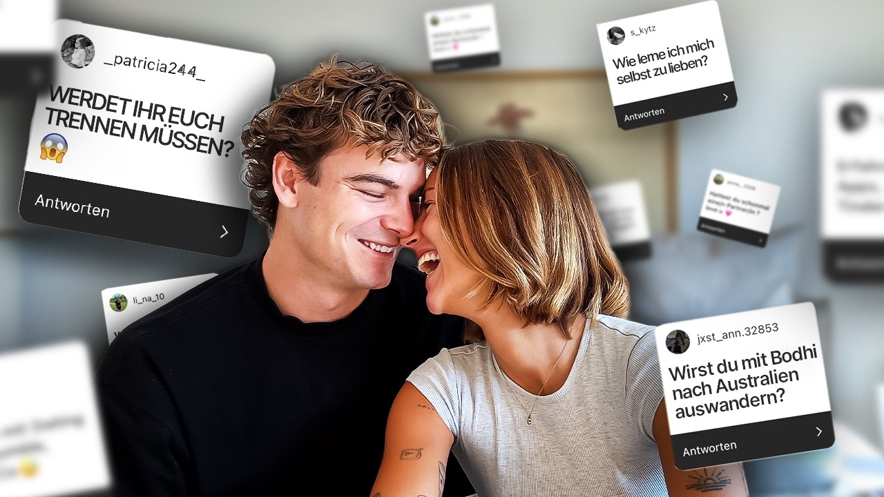 Couple Q&A mit dem MAUSTRALIER ✨ Auswandern, Fernbeziehung & Reisen ✈️👀
