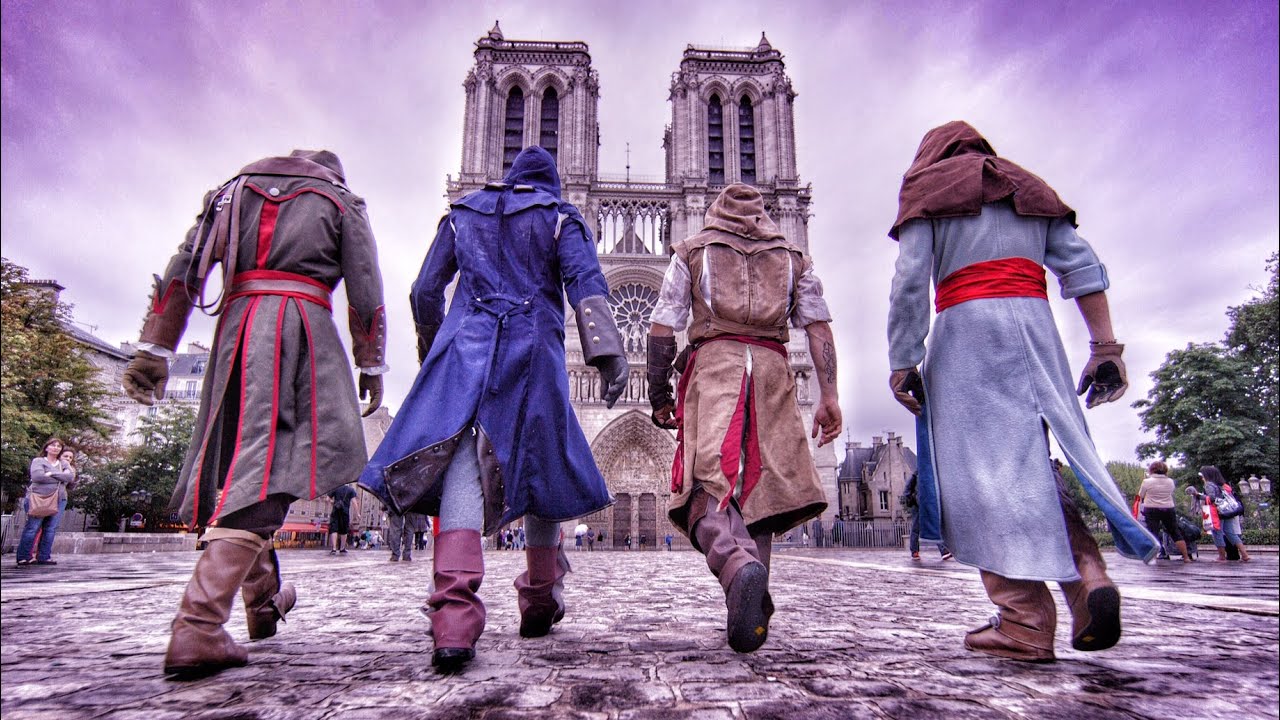 Real-Life Assassin's Creed Unity Parkour in 4K 🏃‍♂️