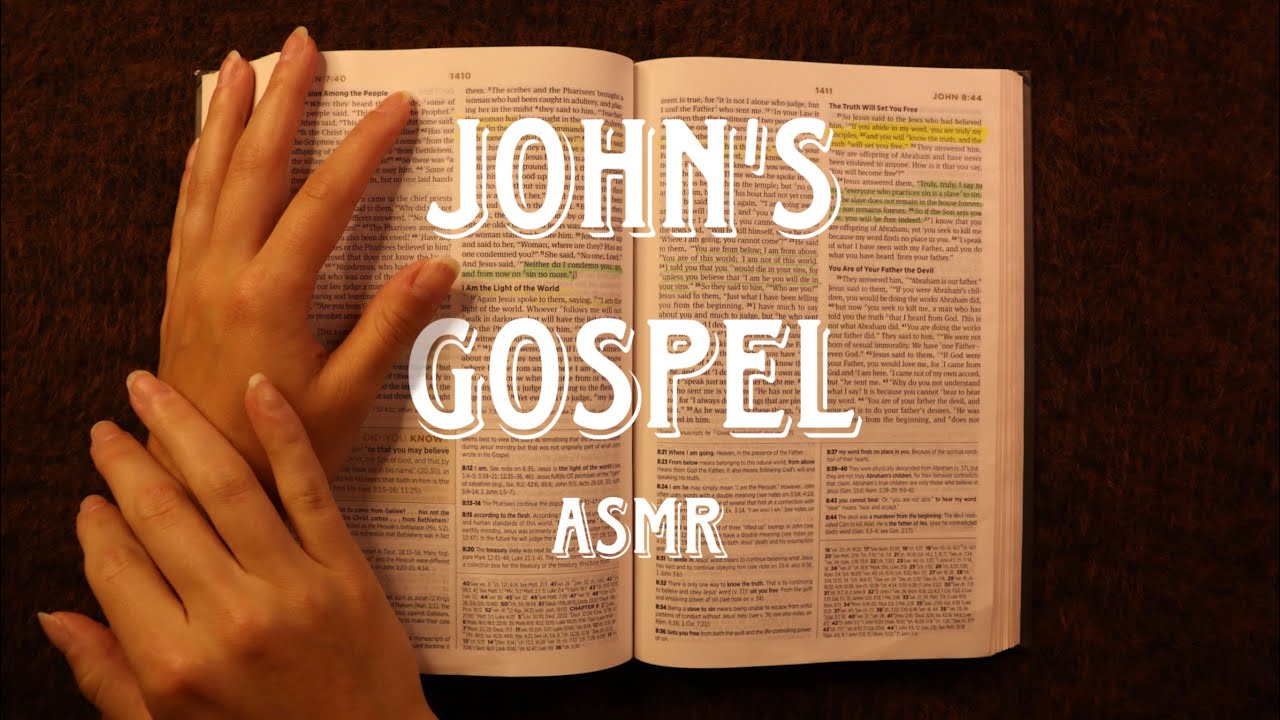 Bible Reading ASMR ✨ The Entire Book of John