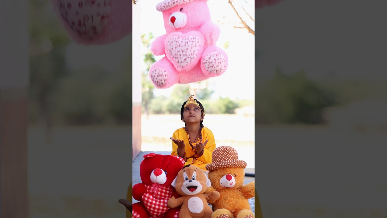 Mansi Wants a Big Teddy 🧸 Prank with Dad #shorts