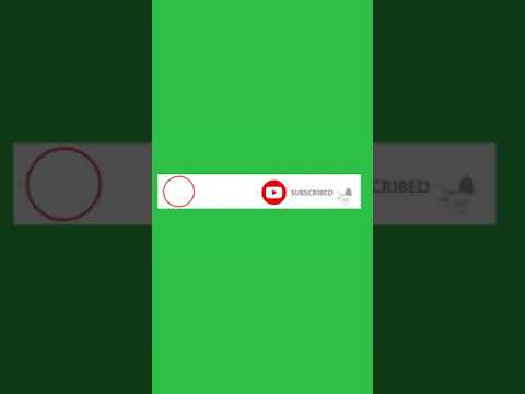 Free Green Screen Subscribe Button Animation π¬