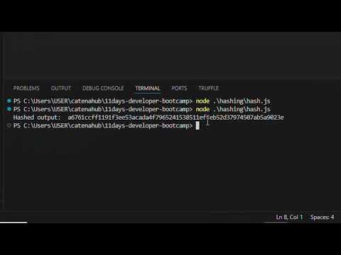 Introduction to Cryptography, Hashing Functions, and Salting Used In Blockchain | Bootcamp Day 3