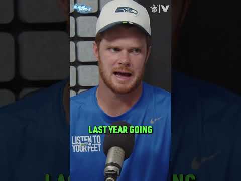 "It happened so fast…" | Sam Darnold on joining the Seahawks with Richard Sherman #nfl #seahawks