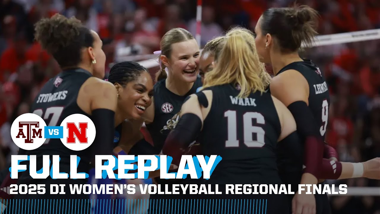 Texas A&M vs. Nebraska: 2025 NCAA Volleyball Final Replay