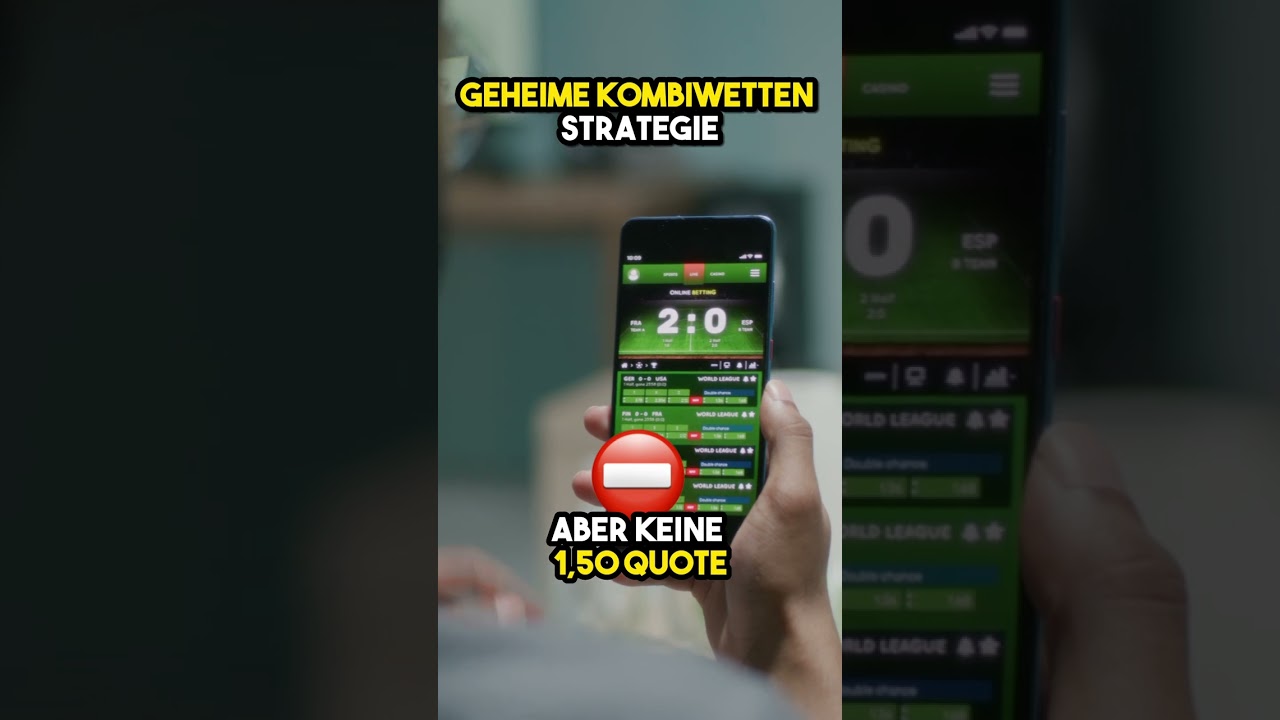 Kombiwetten: 2 Tipps für bessere Wetten ⚽