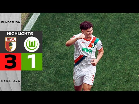 Augsburg - VfL Wolfsburg | 3-1 | Highlights | Bundesliga 2025-26 | augsburg wolfsburg