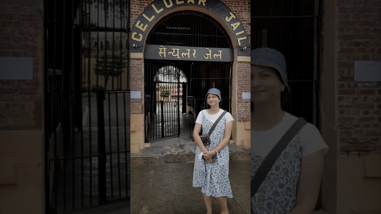 Exploring the Historic Cellular Jail in KALA PAANI, Andaman Islands 🏝️