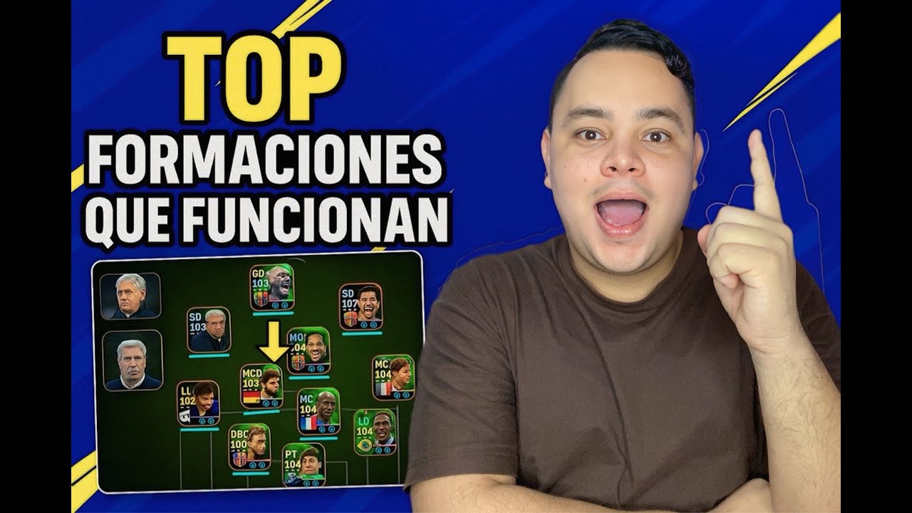 Formaciones Efectivas en eFootball ⚽