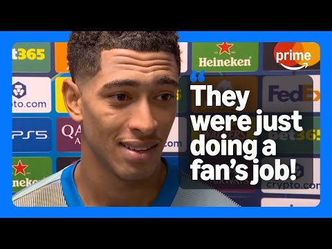 Bellingham defends Trent after Anfield boos 👀 | Post-match interview | UEFA Champions League