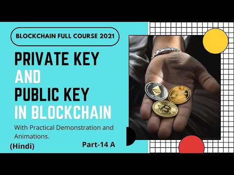 Public Key and Private Key in Blockchain | Cryptocurrency Full Course | Part -14 A | Hindi