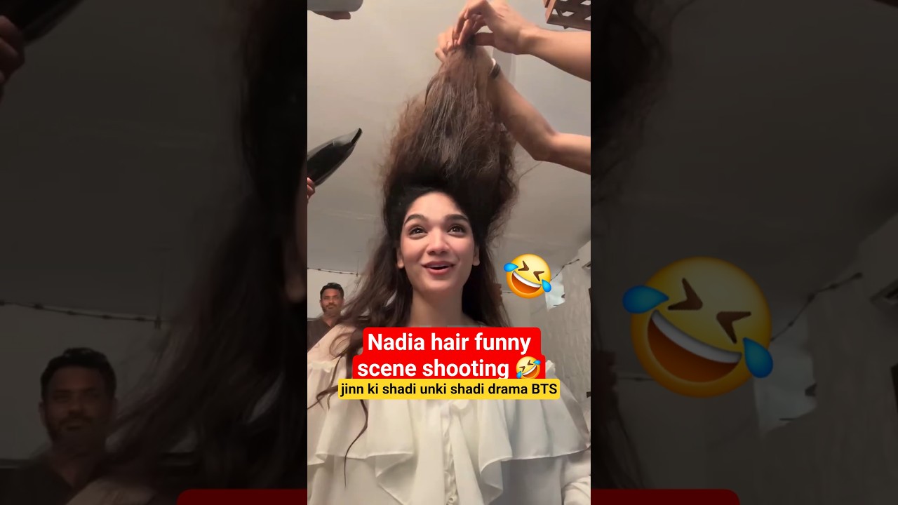 Hilarious Behind-the-Scenes Moments from Nadia's Hair Scene | Jinn ki Shadi Unki Shadi Episodes 2-4 😂