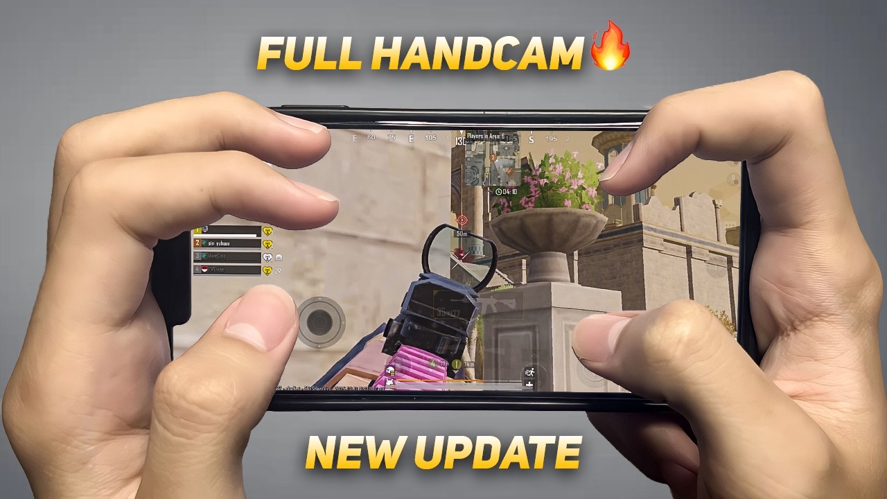 iPhone XS Max Handcam 🎮 PUBG/BGMI New Update Test