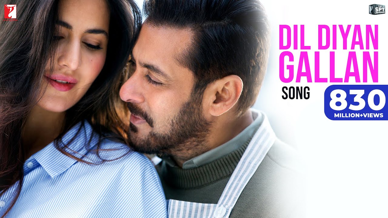 Dil Diyan Gallan Song from Tiger Zinda Hai 🎶 | Salman Khan & Katrina Kaif | Atif Aslam