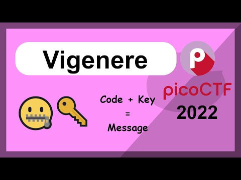picoCTF 2022 - Cryptography - Vigenere