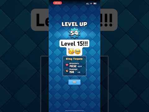 I reached level 15 in clash royale! Upgrading king and princess tower to level 15!