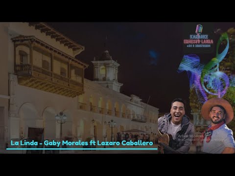 Gaby Morales ft  Lazaro Caballero - La Linda - letra