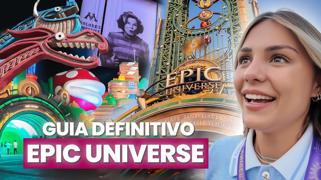 Epic Universe - O melhor e mais completo Guia do Novo parque da Universal