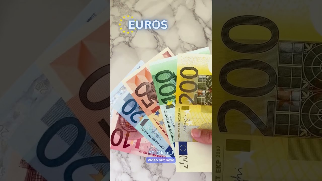 Euro Banknotes: New vs Old Series Comparison 🇪🇺