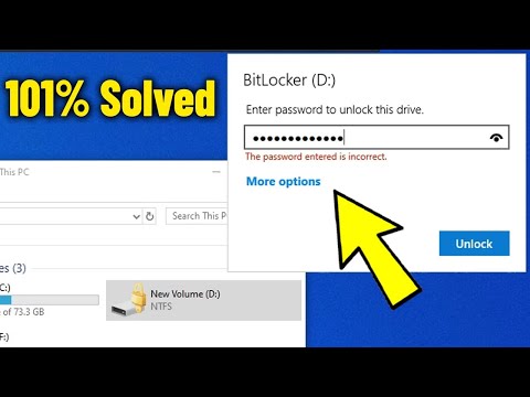 How to Unlock BitLocker Drive if you forgot your password in Windows 11 / 10 / 8 / 7 🔓🔑❌