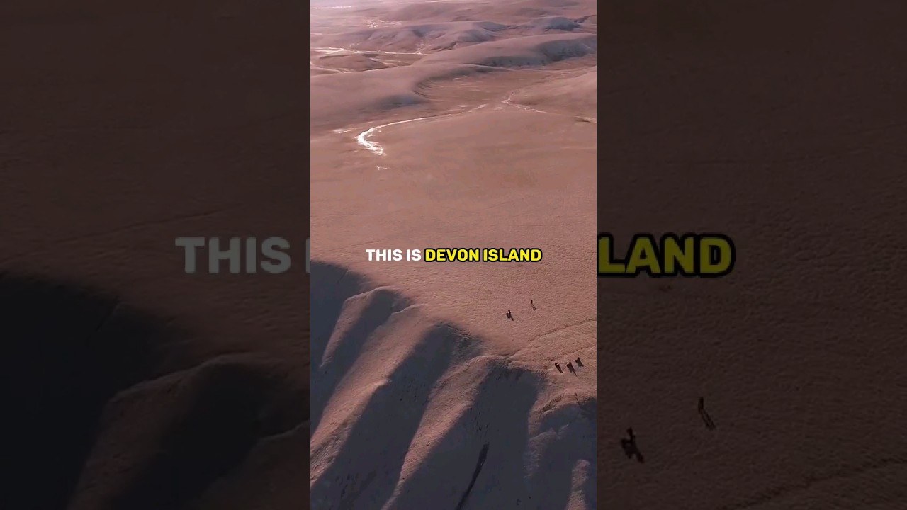 Mars-Like Landscape on Devon Island 🌍
