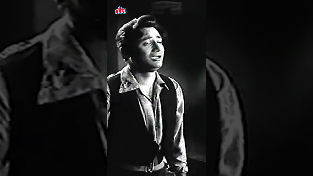 Dukhi Mann Mere Sun Mera Kahna | Kishore Kumar HD Black And White Song Shorts
