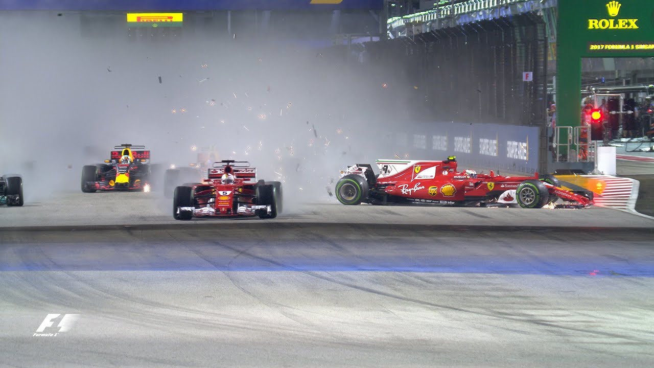 F1: Top 10 Most Dramatic Moments of 2017 🚥